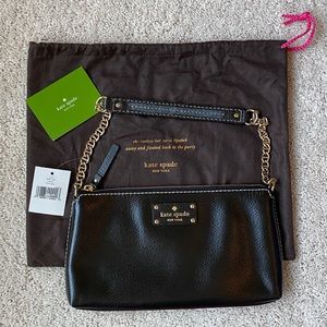 ⭐️Kate Spade Black Wellesley Byrd Bag